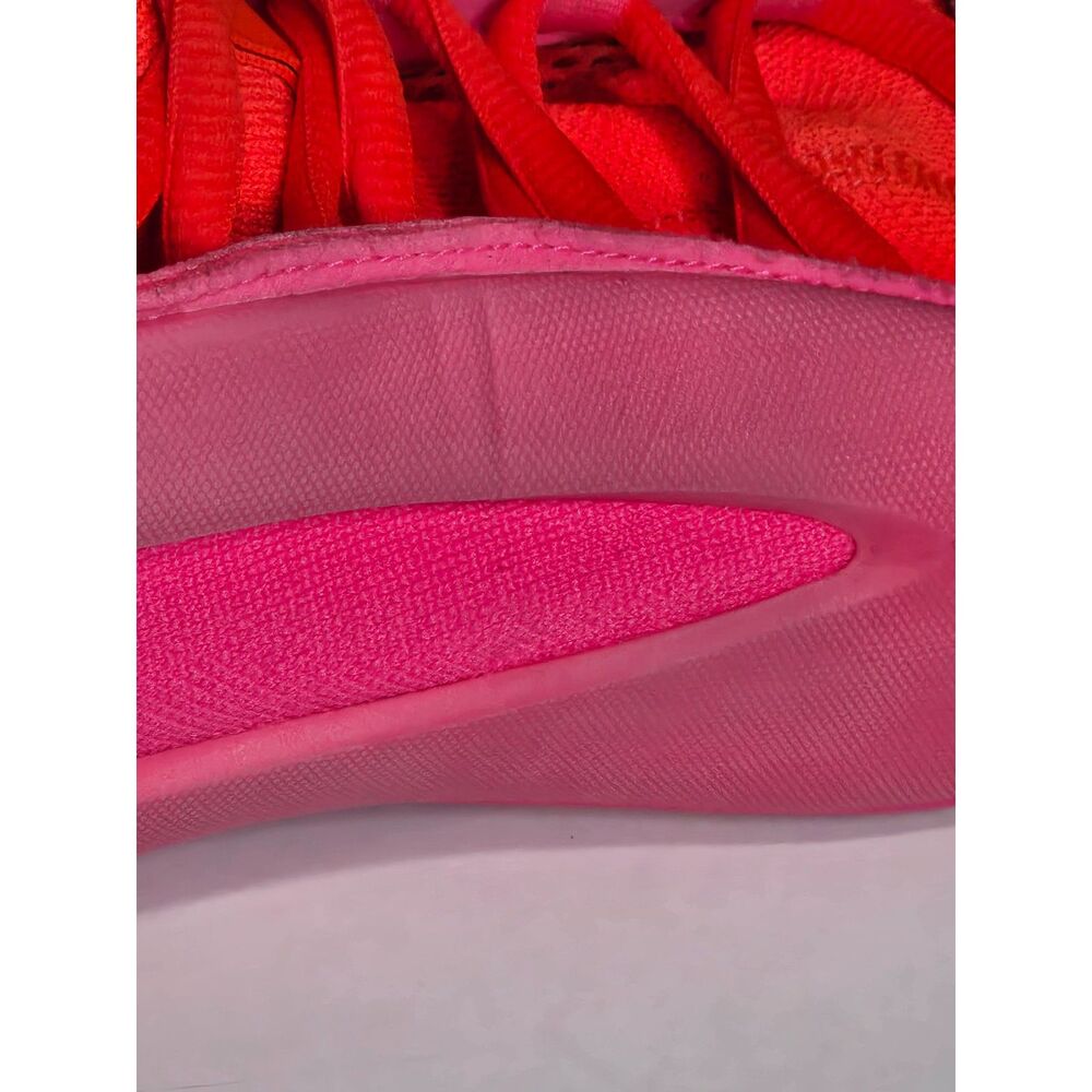Adidas Harden Vol 8 Flamingo Pink Shoes | Men's Size 8.5 | Lucid Pink Solar Red - Picture 6 of 11